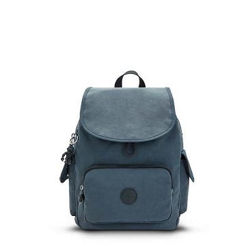 Kipling City Pack Small Rugzak Donkerblauw Grijs | BE 1507NW